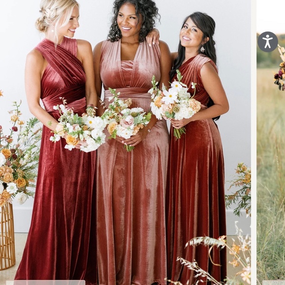 Emerald Revelry Velvet Micah Convertible - Picture 2 of 2